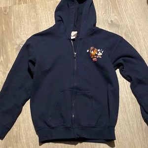 Hershey zip hoodie kids medium